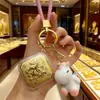 Pingente de Ouro Puro 999, Fique Rico Imediatamente, Princesa, Por Favor Fique Rico, Chaveiro, Bolsa de Celular Desenho Animado, Presente