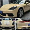 Película de Cambio de Color Amarillo Pasadena para Mascotas para Modificación Completa de Vehículo, Wrap para Carrocería de Motocicleta Eléctrica, Película de Cambio de Color para Coche