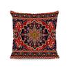 Funda de Almohada Geométrica Abstracta Hoja Dorada Temu Transfronteriza Cojín Bohemio para Oficina Cojín Estampado para Sofá