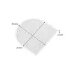 Molde de Gesso de Resina de Cola de Cristal DIY Bandeja de Armazenamento em Forma de Arco em U, em Forma de Onda, para Mesa, Molde de Silicone