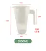 Rociador para Taza de Dip de Uva Inflador de Taza de Dip Pincho Extractor Transparente con Escala con Asa Material Nuevo