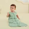 Saco de dormir de gravedad de algodón puro para bebé, chaleco sin mangas para bebé, manta envolvente para recién nacido, colcha anti-patadas para niño, calmante anti-salto