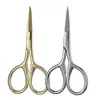 Tesouras de Bordado Pontiagudas de Aço Inoxidável para Venda Direta, Tesouras para Saquinhos de Chá, Aparar Barba, Tesouras para Unhas de Maquiagem e Beleza, Tesouras Pequenas, Tesouras para Aparar Sobrancelhas