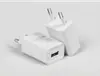 Certificado CE Estándar Europeo 5V1A Cargador de Teléfono Móvil Adaptador de Corriente USB Auriculares Bluetooth Ventilador Pequeño Cabezal de Carga 5W