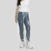 Calças de Chuva Descartáveis Longas de Plástico Impermeáveis para Viagem, Atividades ao Ar Livre, Rafting, Caminhada, Ciclismo, Masculinas e Femininas, Leggings de Capa de Chuva Dividida