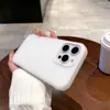 Adecuado para Funda de Teléfono Móvil Iphone16Promax Apple 15 Tacto Piel Macarrón Gelatina Dos en Uno 14 Color Puro Anti-Caída