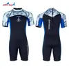 Traje de Buceo Infantil Dive&Sail 1.5mm de Una Pieza con Mangas Cortas Cálido y a Prueba de Frío Traje de Baño de Invierno para Snorkel y Surf
