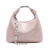 Bolsa Feminina Verão 2025 Nova Colorida Laser PU Estilo Coreano Moda Letra Gravada Elegante para o Dia a Dia Bolsinha de Ombro