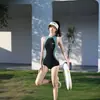 Playa Costera Europea y Americana Sexy Talla Reunión de Busto Correa Triángulo Una Pieza Traje de Baño para Aguas Termales Traje de Baño para Mujeres