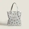 Bolsa Tote Acolchoada Patchwork Geométrico Tendência Nova Primavera/Verão 2026 Versátil Grande Capacidade Bolsa de Mão Floral Bolsa de Ombro para Compras
