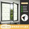 Película electrostática autoadhesiva para vidrio de oscurecimiento total con diseños de plantas y flores, pegatina de ventana estilo nórdico para decoración de sala de estar y dormitorio, pegatina de privacidad