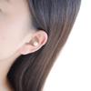 Venta al por mayor de fábrica Clip U Perla pequeño arete de hebilla para la oreja para mujer sin aretes para agujero en la oreja indoloro clip para la oreja plateado aretes joyería pequeña mercancía