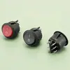 Interruptor Redondo Forma de Barco Kcd1-206 Impermeable Seis Pines 2 Velocidades 3 Velocidades Interruptor Basculante Interruptor para Máquina de Leche de Soya Máquina de Fideos