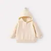 Sudadera de punto para niña Otoño/Invierno 2026, Suéter para niña, Abrigo casual elegante, Dropshipping transfronterizo