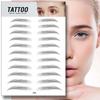 Pegatinas 3D para cejas Han Bi, ceja biónica, impresión por transferencia de agua semipermanente, tatuaje de cejas a prueba de agua, pegatinas para tatuajes de cejas, pestañas postizas