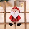 Decorações de personagem pingente criativo para árvore de Natal nova boneca de corda de escalada pequenos enfeites criativos janela de casa KT