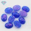 Huagang Pedra Preciosa Ovo Forma Base Plana Face Lisa Cor OPAL Sintético OPAL Oval OPAL Oval Pedra Crua FI03