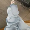 Pantalones de pierna ancha con protección solar de seda de hielo de ácido acético para mujer 2023 verano finos sueltos con caída cintura alta casuales pantalones de piso para mujer