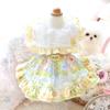 Ropa nueva de gato para primavera y verano ropa marzis flor de dopamina oso Yorkshire perro pequeño mycome