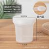 Celebridad de Internet Taro asado redondo hierba de hadas Caja de embalaje de taza Tarro de rocío Simi helado yogur leche de coco yogur congelado durante la noche taza