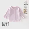 Roupa de Cima Única para Bebê Estilo Fino Primavera Verão Roupa Externa Cardigan de Tricô para Bebê Jaqueta Roupa com Proteção Solar Roupas para Bebês e Crianças Anyang