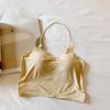 Comercio Exterior Sexy Hermosa Espalda Cuello Colgante Ropa Interior Seda de Hielo Anti-carrera Ligera Fondo Interior Top Tubo Camisola Envoltura de Pecho para Mujer