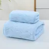 Toalla de baño de vellón de coral, unisex, suave y absorbente, no se decolora después del lavado, toalla grande al por mayor