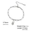 Venta Caliente Transfronteriza Europea y Americana Moda Simple Acero de Titanio Corte Dibujo Animado Hueco Piña Pequeña Material 304 Acero Inoxidable Pulsera