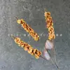 Flores de Jacinto y Delfinio de 3 Ramas para Decoración del Hogar, Arreglo de Piso para Salón de Bodas, Accesorios para Fotografía al Aire Libre, Flores Artificiales para Decoración de Bodas
