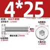 Tornillos de Cabeza Hexagonal Baja de Acero Inoxidable 304 Din7984 Pernos de Cabeza Baja Extendida M3M4M5M6M8M10M12