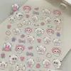 Nuevo Pegatina Jelly Perezosa y Linda Dibujos Animados 3D Impermeable de Alto Valor Decorativa DIY para Teléfono Móvil iPad