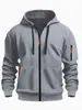 Vendas Diretas da Fábrica e Entrega no Mesmo Dia Moletons Masculinos com Zíper, Moletons com Capuz, Camisas com Zíper, Gola Redonda Casuais Roupas Masculinas