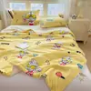 Juego de 4 Tapetes de Látex Clase A Verano Dormitorio Individual Doble Fresco Seda de Hielo Tapete Suave Juego de 3 Lavable 4