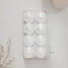 Sinfonía Navideña Set de Bolas Transparentes Adornos para Árbol de Navidad DIY Diseño de Escena Atmósfera Decoración Festiva Listo en Stock