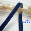 Corda de borda de gancho e argola de pelúcia de 1 cm tira de debrum para borda de travesseiro de têxtil para casa inserção de pelo
