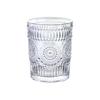 Copo de vidro para bebida de restaurante de fábrica KTV bar Taça de Vinho celebridade online retrô girassol em relevo copo de vinho uísque