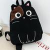 Mochila Fofa Feminina Menina Japonesa Ins Tendência Nova Gatinho Mochila Escolar Estudante Super Fofa Menina Doce Combina com Tudo