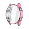 Adecuado para Samsung Galaxy Watch 7 6 5 4 40 44mm Cubierta Protectora Todo Incluido de TPU Galvanizado Caja Suave para Reloj