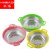 Cesta Multipropósito de Acero Inoxidable con Agujeros Herméticos Cesta Coladora Recipiente Multipropósito Recipiente para Lavar Verduras con Asas Recipiente para Lavar Arroz Cesta Alta para Frutas