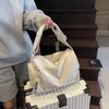 Bolso Moda Mujer Bolso de Hombro para Dama Portátil al por Mayor Bolso de Tela de Nylon Bolso de Lona de Gran Capacidad Bolso de Hombro Casual