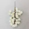 Ramas de Pino Dando la Bienvenida a los Invitados, Flores de Pino Artificiales, Agujas de Pino, Ramas de Pino Navideñas, Hojas, Ciprés, Hojas de Pino de Plástico, Pino de Belleza