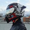 Casco para motocicleta eléctrica JIEKAI JIEKAI para hombre y mujer, casco integral, doble visor, cobertura total, moto de calle, Bluetooth, universal para las cuatro estaciones