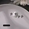 Novos Adornos de Liga Vintage Cruzados para Nail Art Estilo Punk Escuro Estrela Hexagonal Acessórios para Unhas Strass Saco Inteiro Atacado