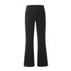 C6232 Retro Americano Unisex Moda Callejera de Gama Alta Color Sólido Pantalones Casuales Acampanados Ajustados para Hombre