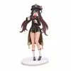 Sakura Hatsune Contemplação das Flores Hatsune Princesa Anime Vocalista Bidimensional Menina Bonita Rosa Figura Presente