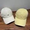 Gorra de Béisbol de Diseño Simple Estilo Coreano de Moda Bordado con Letras Bb Color Sólido Claro Parte Superior Suave Versátil Gorra de Pico de Pato