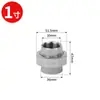 Acero Inoxidable 304 Rosca Interna Junta Giratoria Roscada Fundición Doble Rosca Interna Boquilla de Aceite Junta Giratoria Interna 4/6 1 pulgada