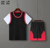 Jersey Infantil Falso Dos Piezas Uniforme de Baloncesto Traje para Hombre y Mujer Manga Corta Uniforme de Juego Clase Uniforme de Equipo Impresión DIY Impresión Impresión