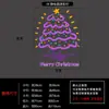 Adesivos de decoração de Natal estilo ins para vitrines de vidro, adesivos eletrostáticos de PVC para árvores de Natal, adesivos de porta, decorações de janela