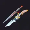 Acción Triángulo Periférico Datos Cuchillo de Lanzar Cuchillo de Misericordia Física Modelo de Arma Mariposa Artesanías Adornos Regalos